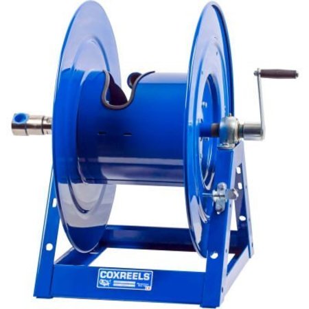 COXREELS Competitor Hand Crank Hose Reel: 1" I.D., 150' Hose Cap., Less Hose, 3000 PSI 1175-6-150